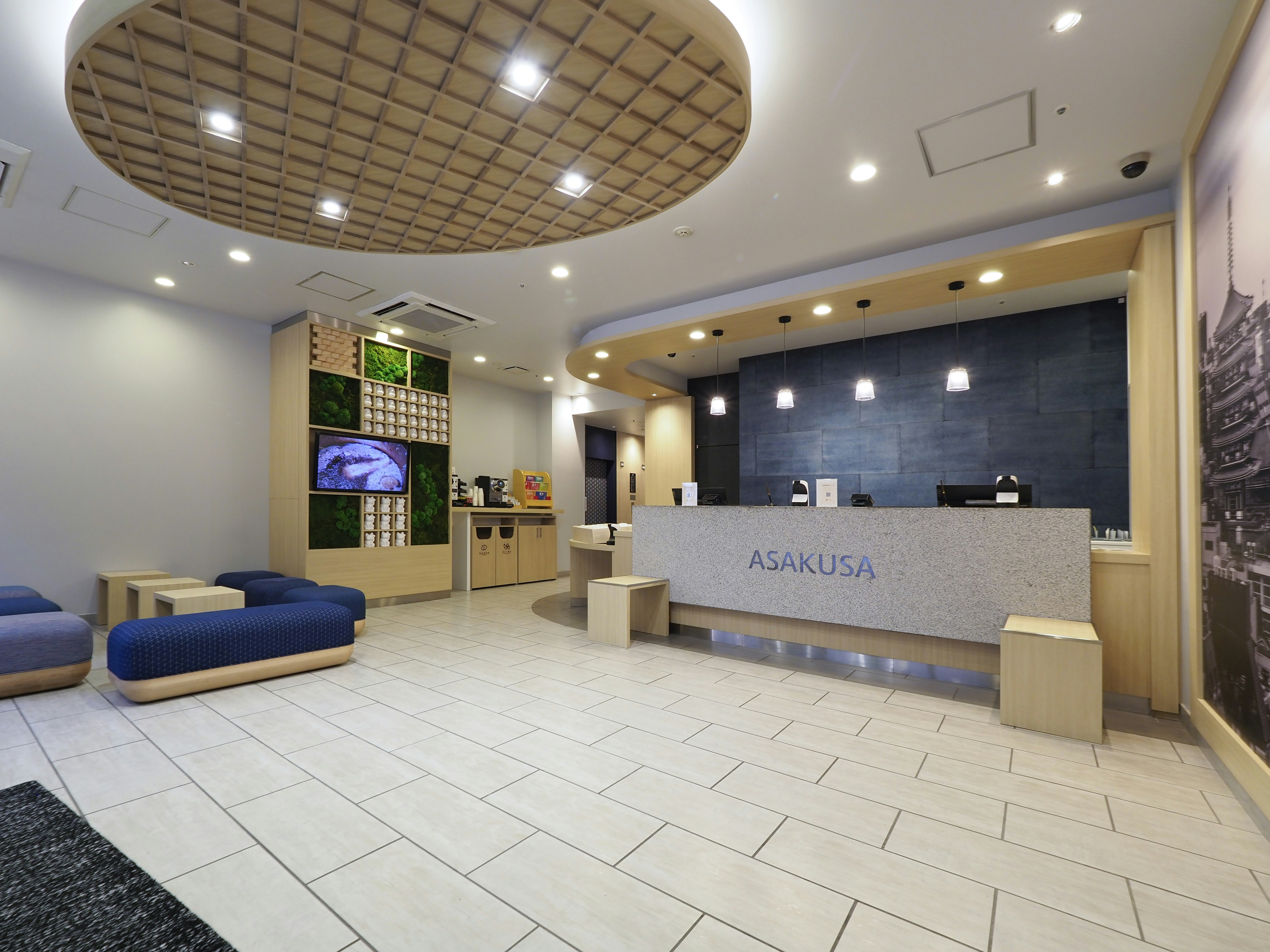 Lobby at Far East Village Hotel Tokyo Asakusa, TOKYO