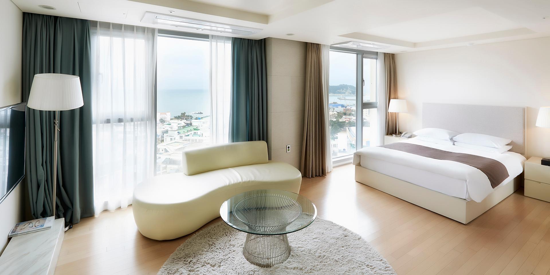 Island, Tower, Ocean, Queen Bed, The Island Blue Hotel 4/5