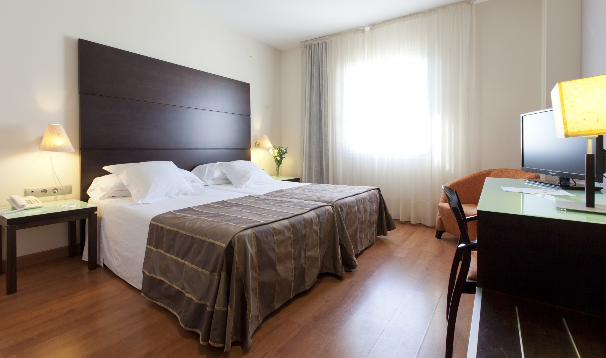 Room, Single, Double Bed