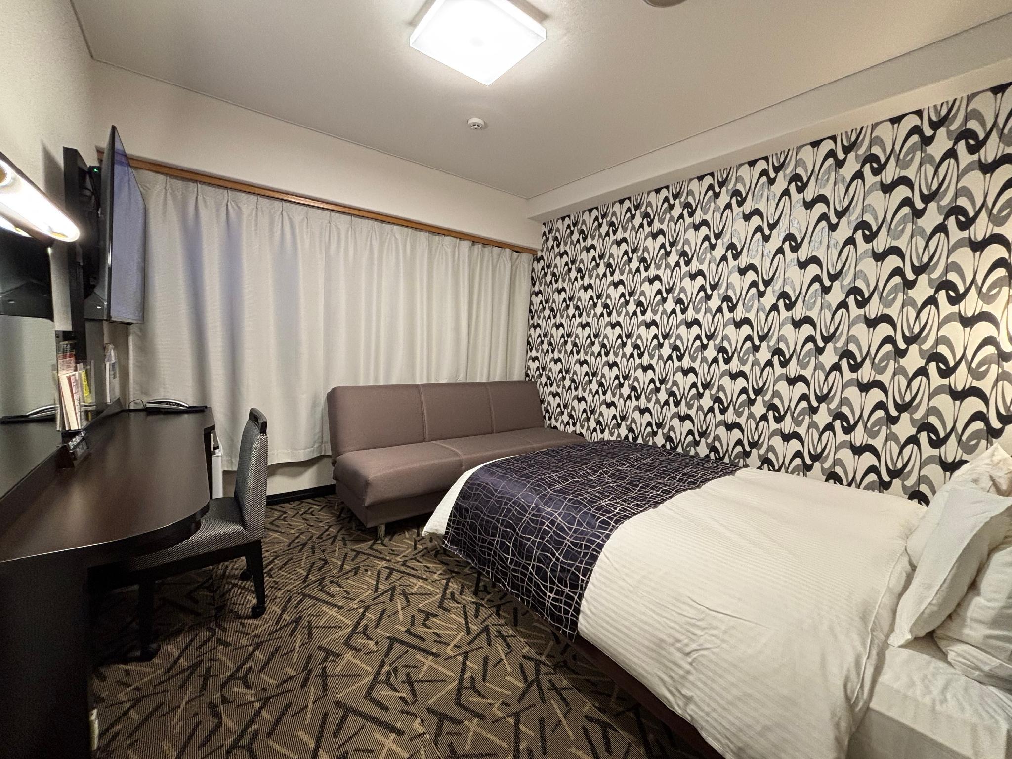 غرفة سوبيريور بسرير مزدوج للمدخنين، Apa Hotel Kitakami-Ekinishi 2/2