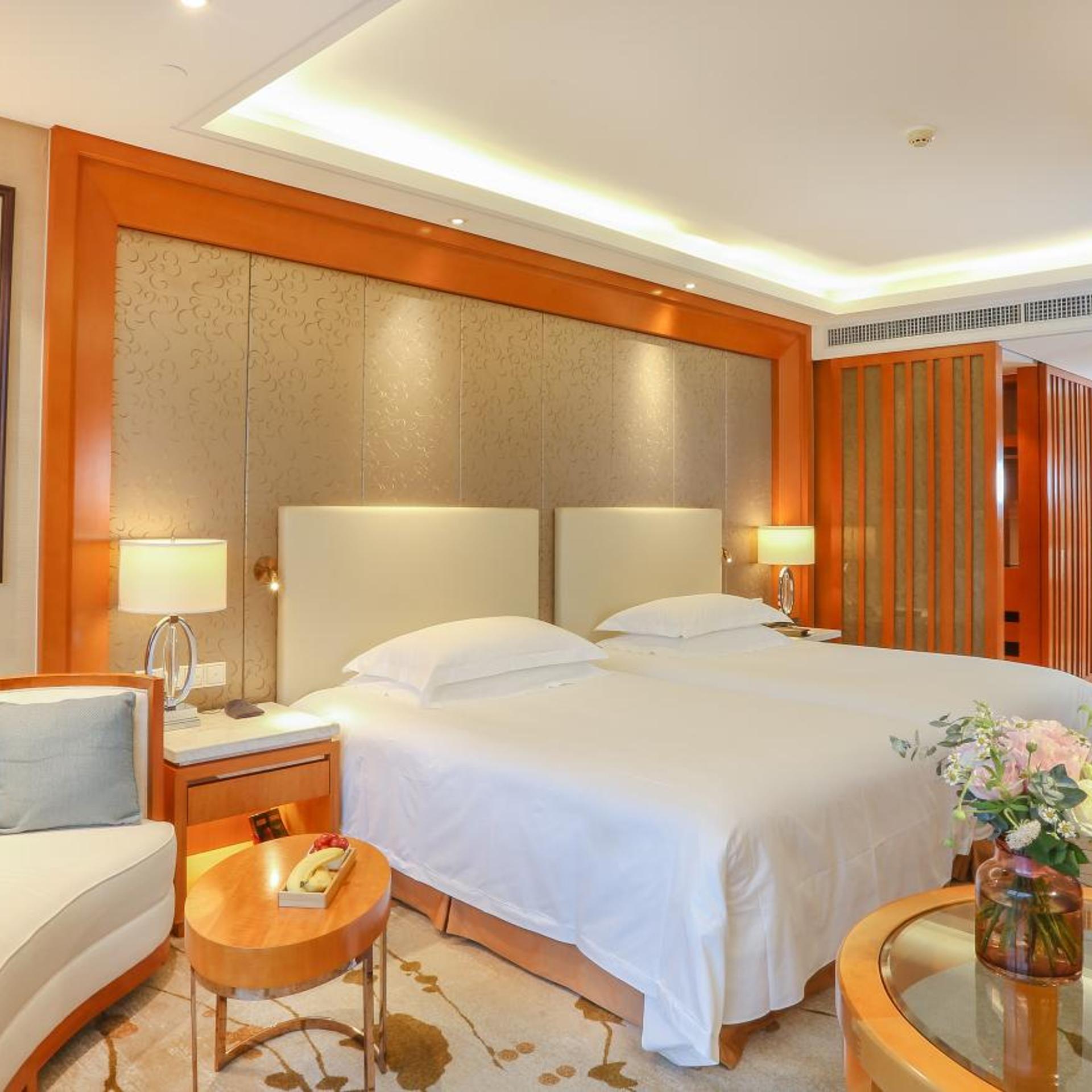 غرفة عائلية بإطلالة على النهر، Yiwu Shangcheng Hotel 7/10