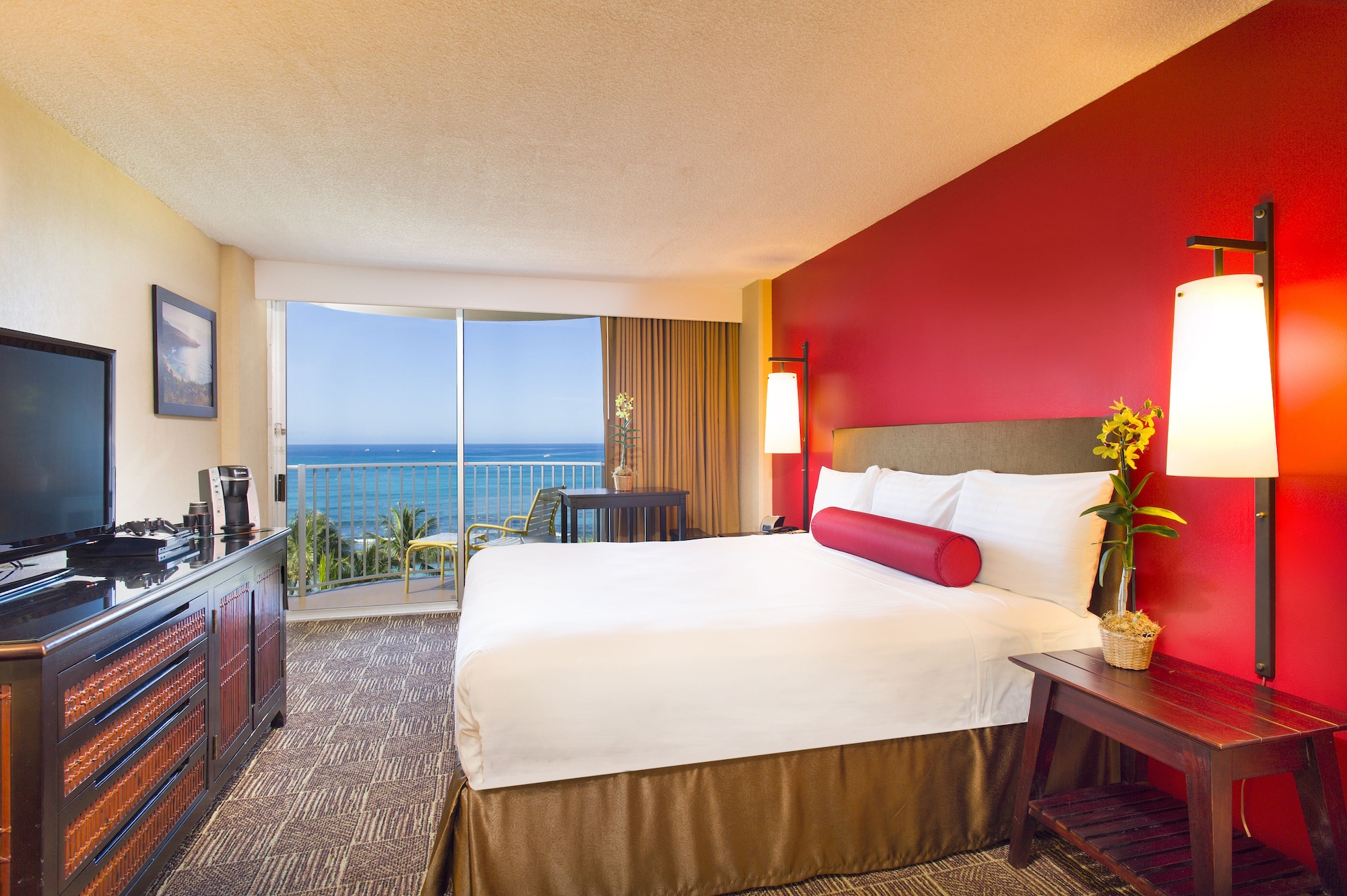 Lanai, 2 Double Beds, Ocean Front