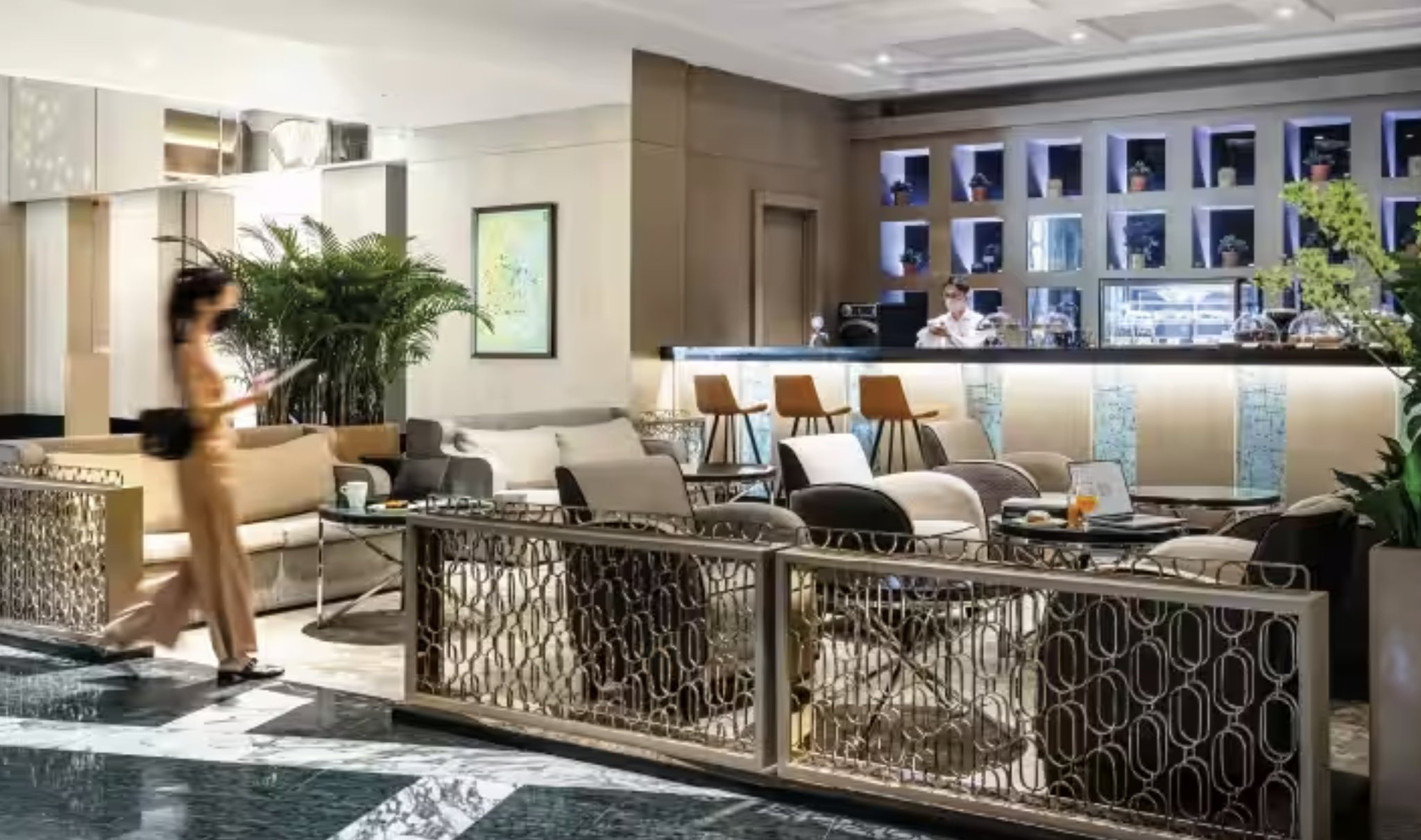 Lobby at Hotel Michael, SINGAPORE