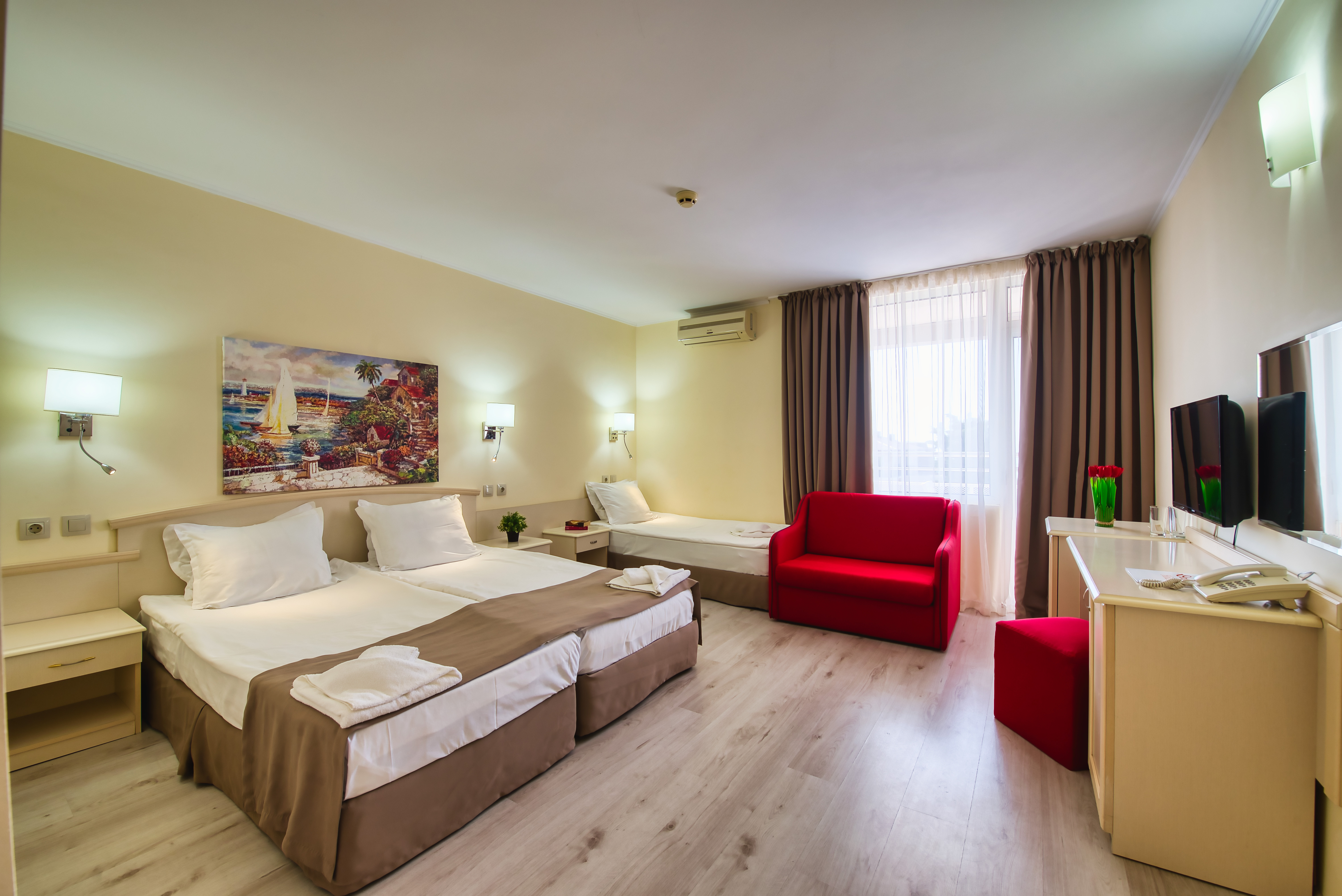 Room, Triple, Sea View