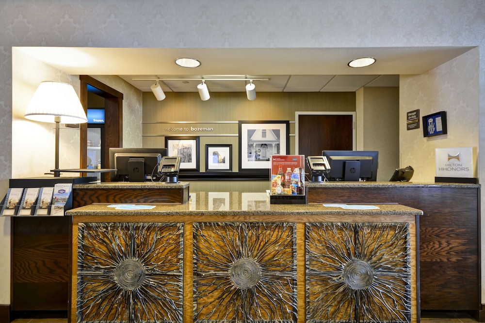 Lobby at HAMPTON INN BOZEMAN MT, BOZEMAN - MT