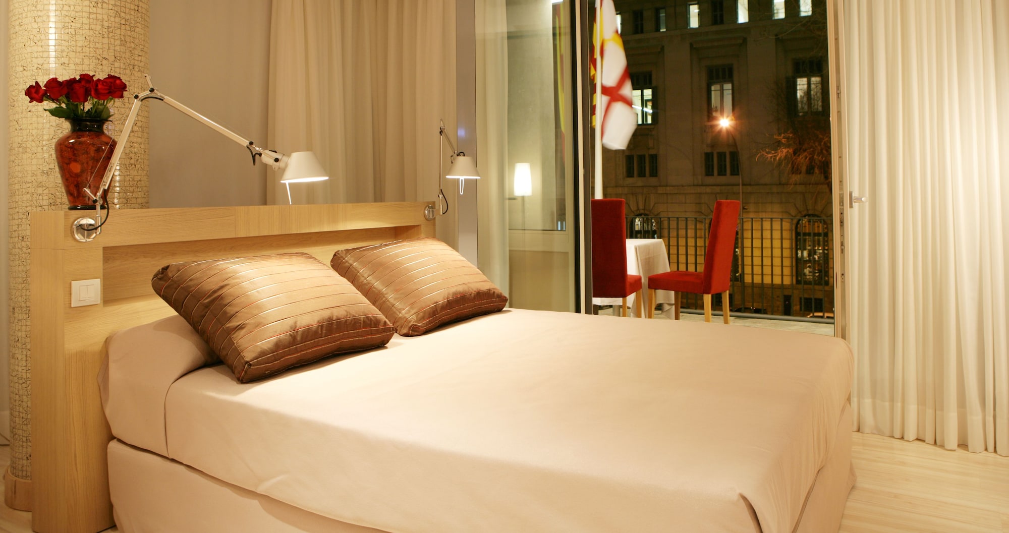 غرفة سوبيريور بسريرين منفصلين بشرفة، Park Hotel Barcelona 2/2