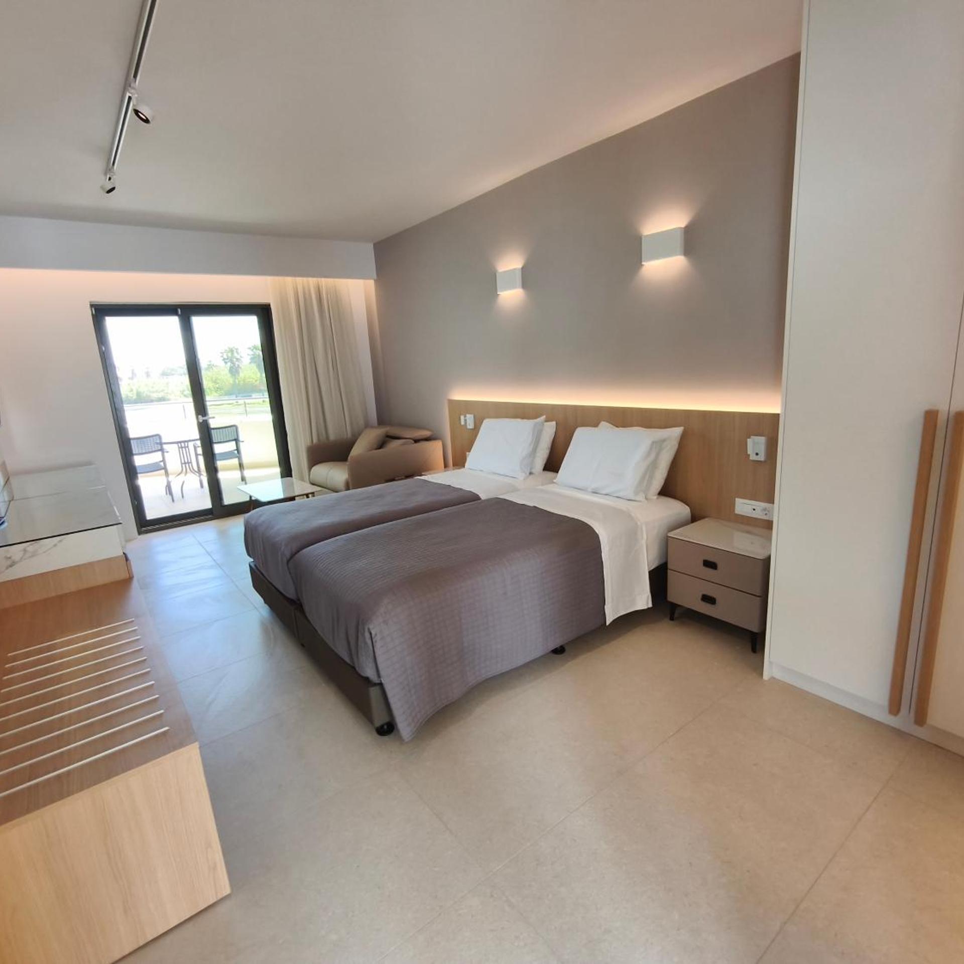 Superior, Double or Twin Bed, Garden View, Top Floor