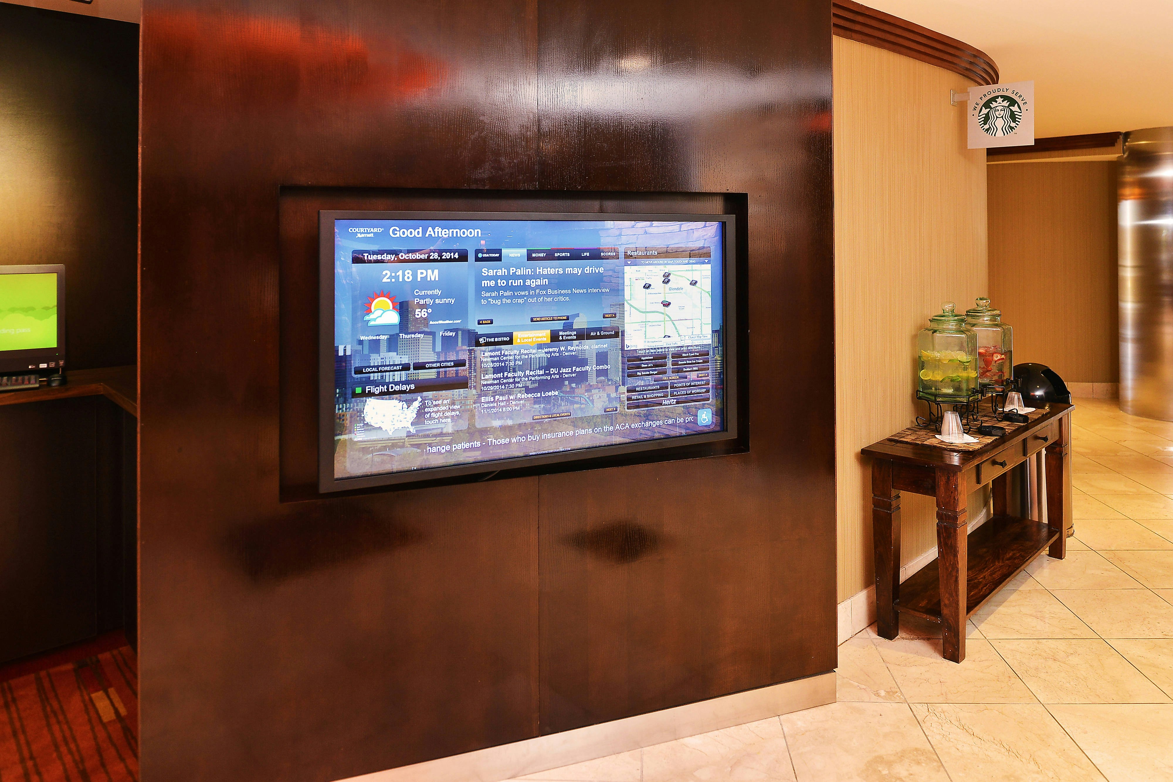Lobby at Courtyard By Marriott Denver Cherry Creek, DENVER - CO