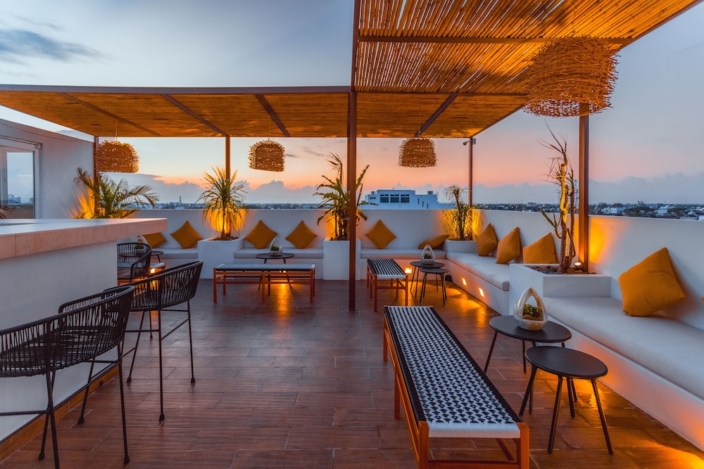 Terrasse Hotel Playa del Carmen 51/67