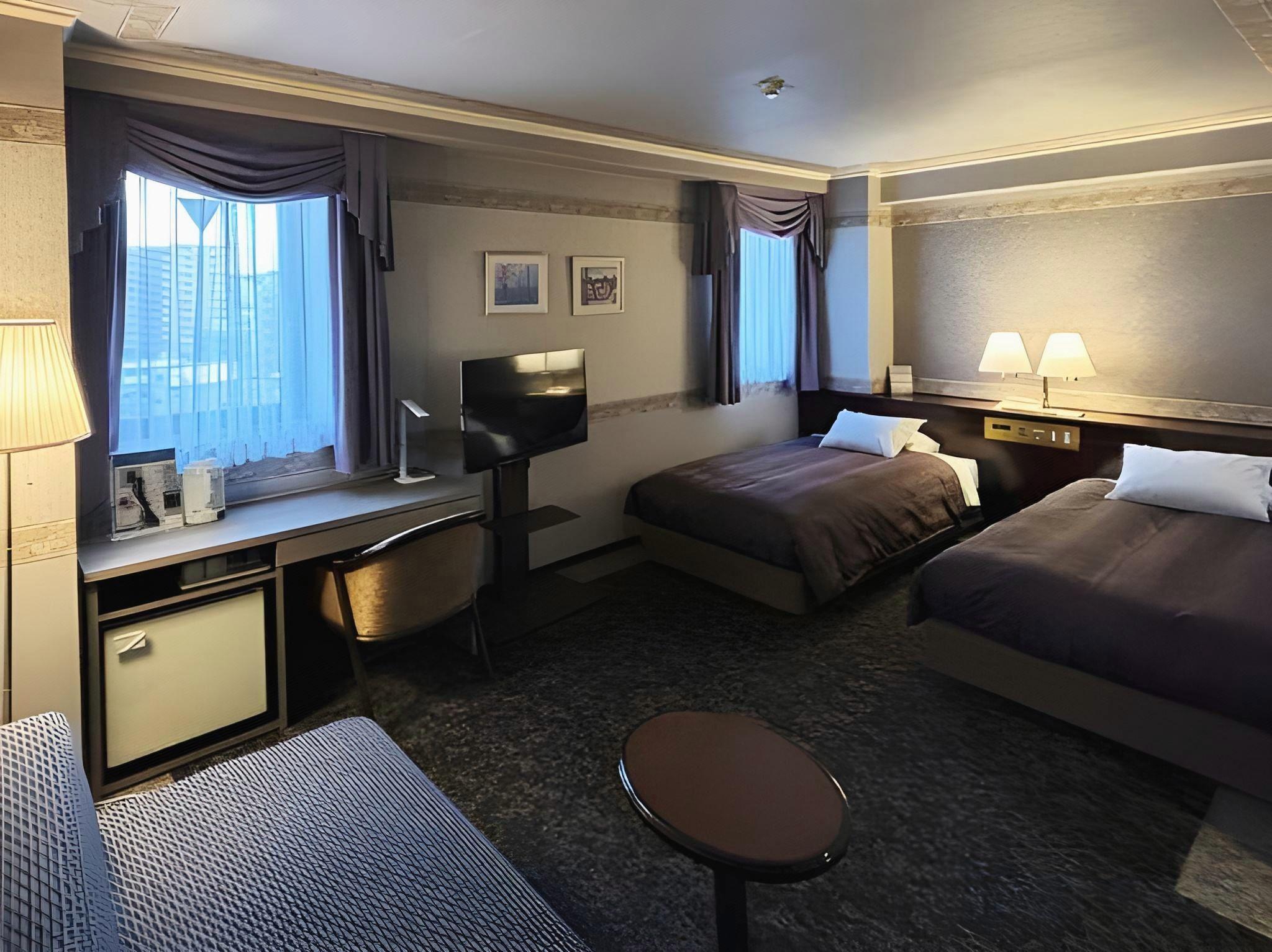 Semi Room, Semi Double Bed, Mountain View, Night View