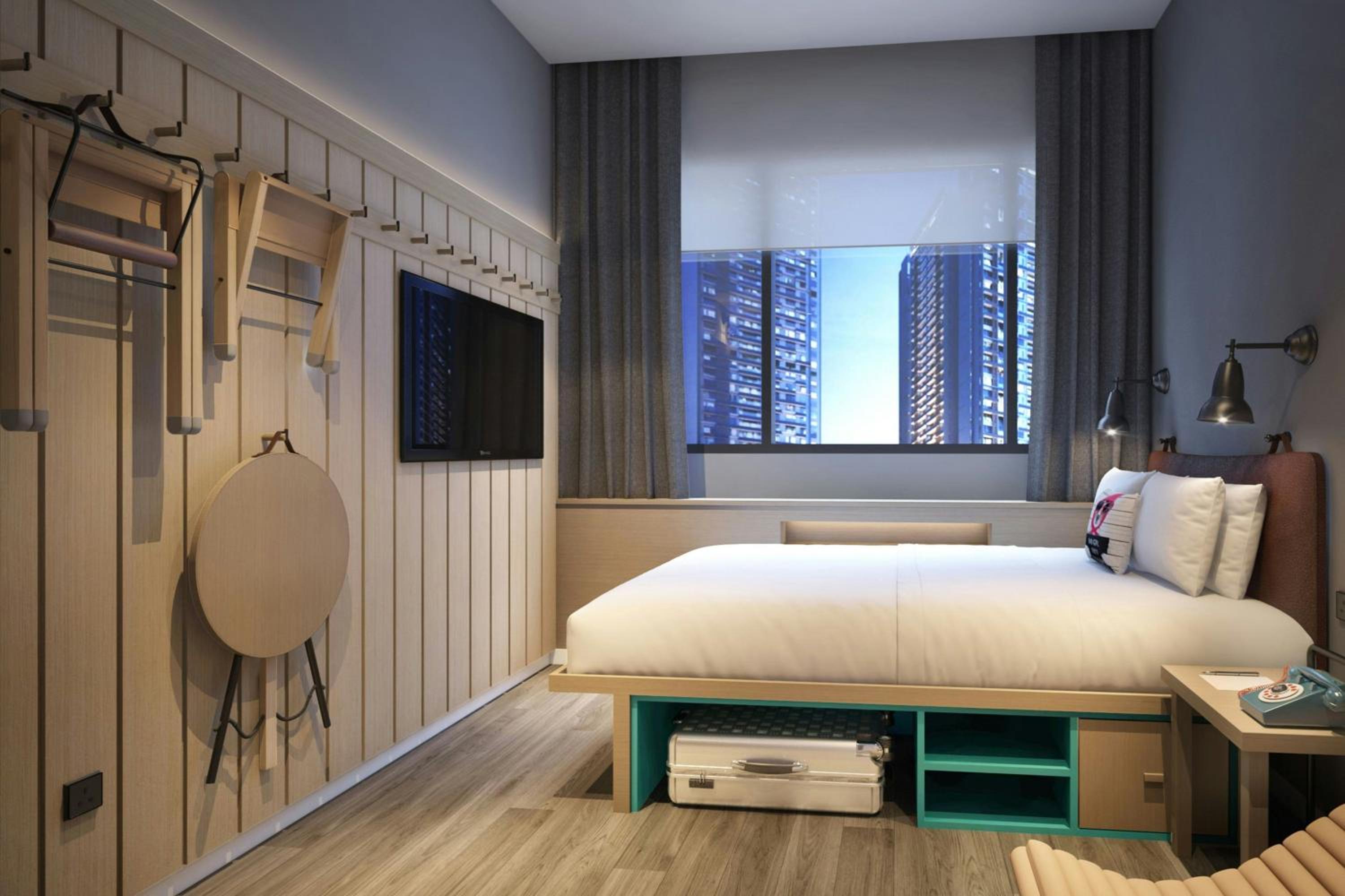 Moxy, Deluxe, Queen Bed