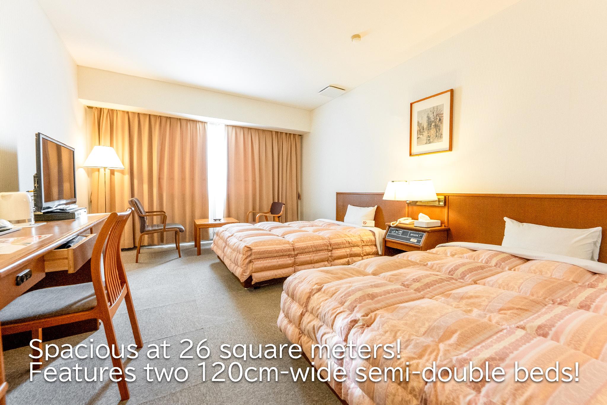 Semi Room, Superior, Twin Beds, 2 Semi Double Beds