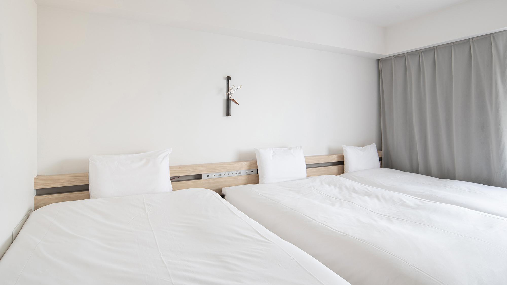 Semi Room, Single Bed, 2 Semi Double Beds, with Extra Bed