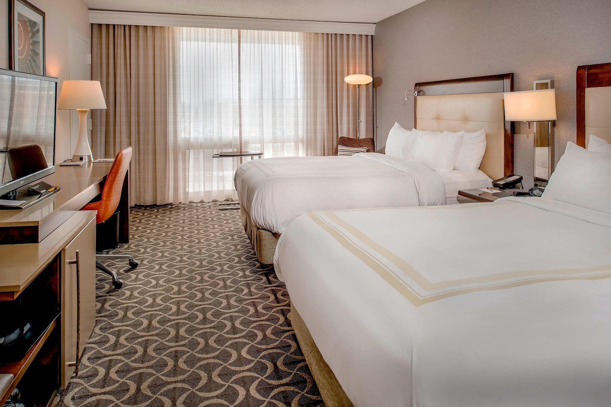 Tower, 2 Double Beds