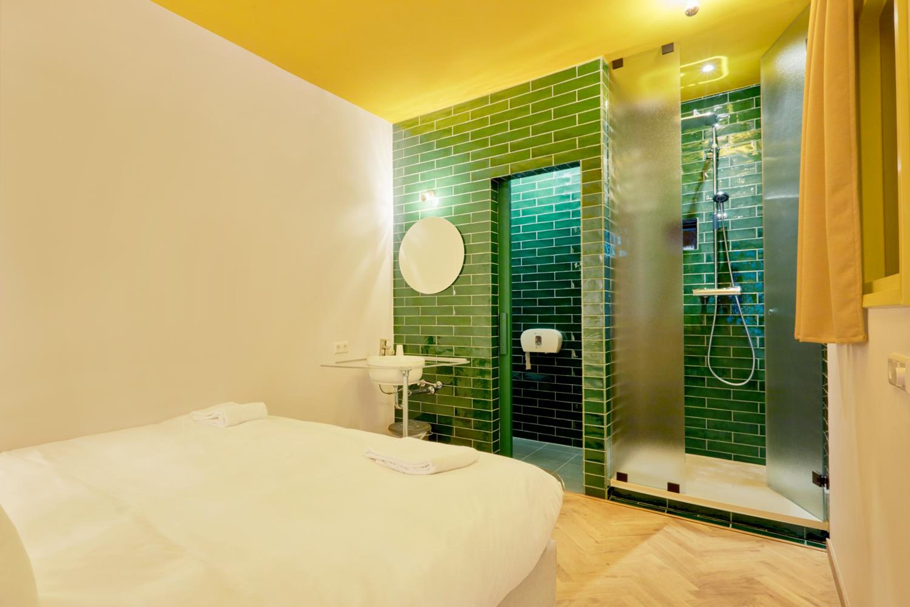Upstairs, Blue, House, Double Bed