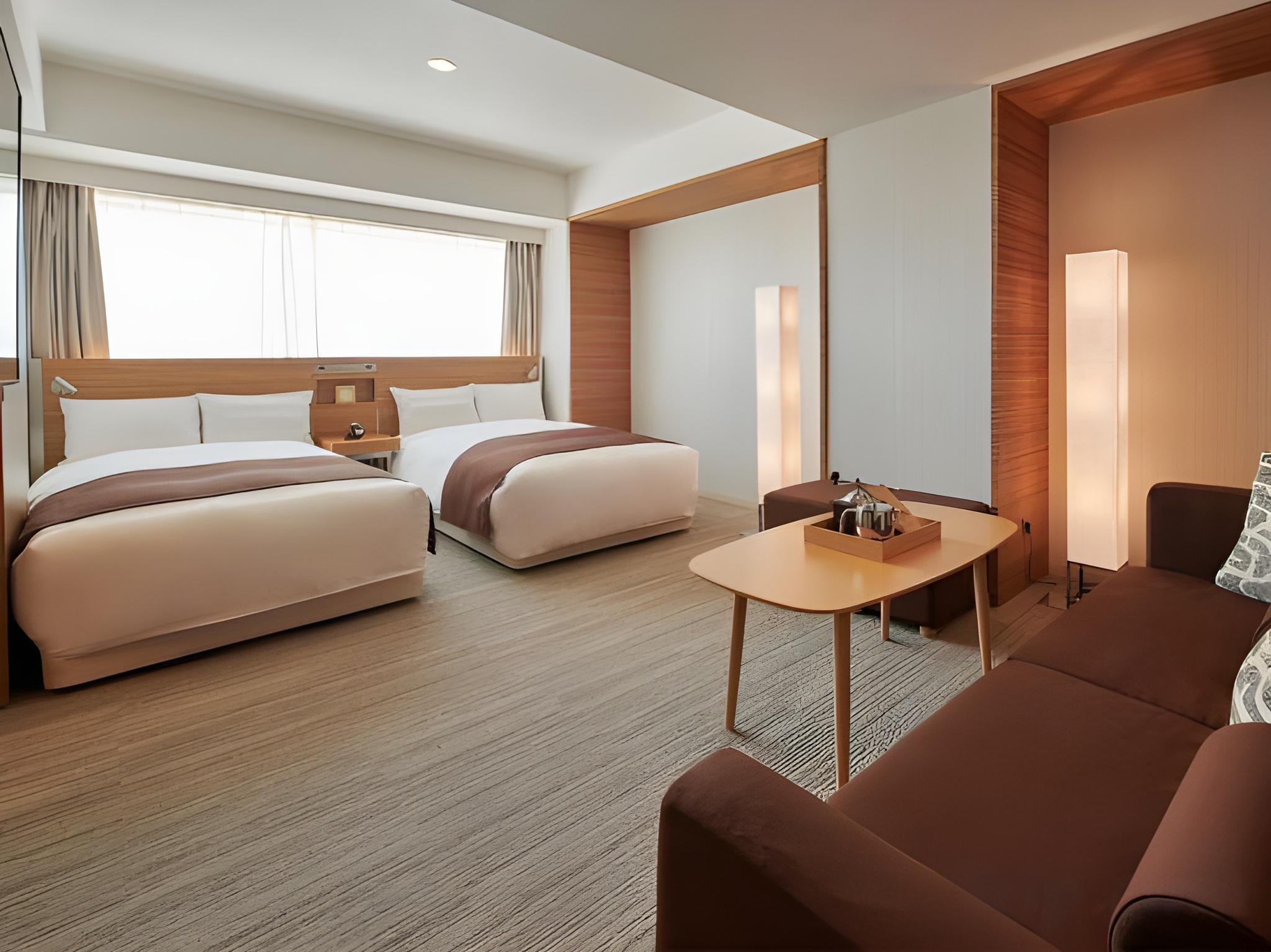 Deluxe, Twin Beds, Cross Floor