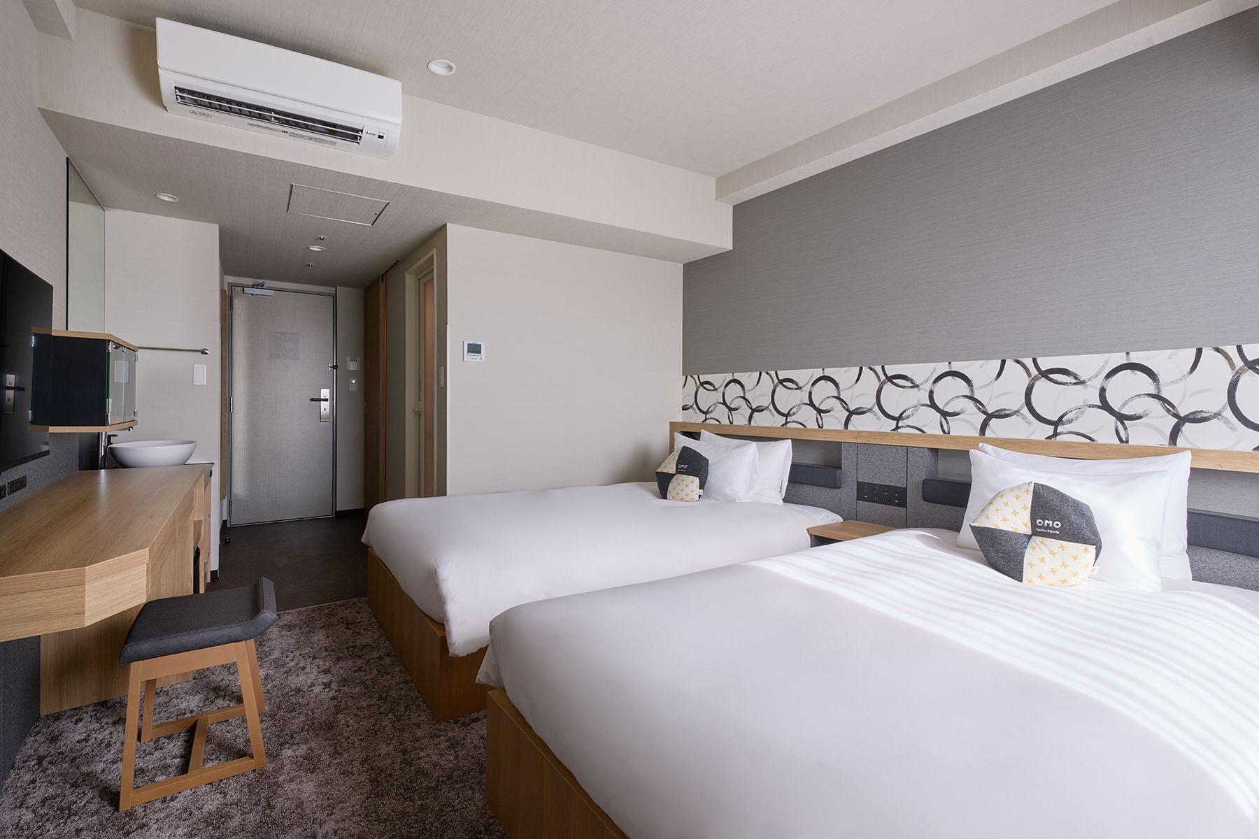 Semi Room, 2 Semi Double Beds