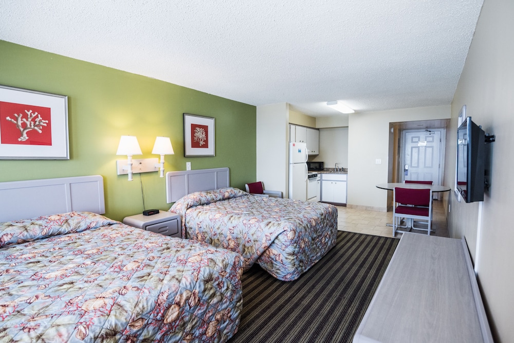 STUDIO, 2 QUEEN BEDS, BEACH VIEW, BALCONY