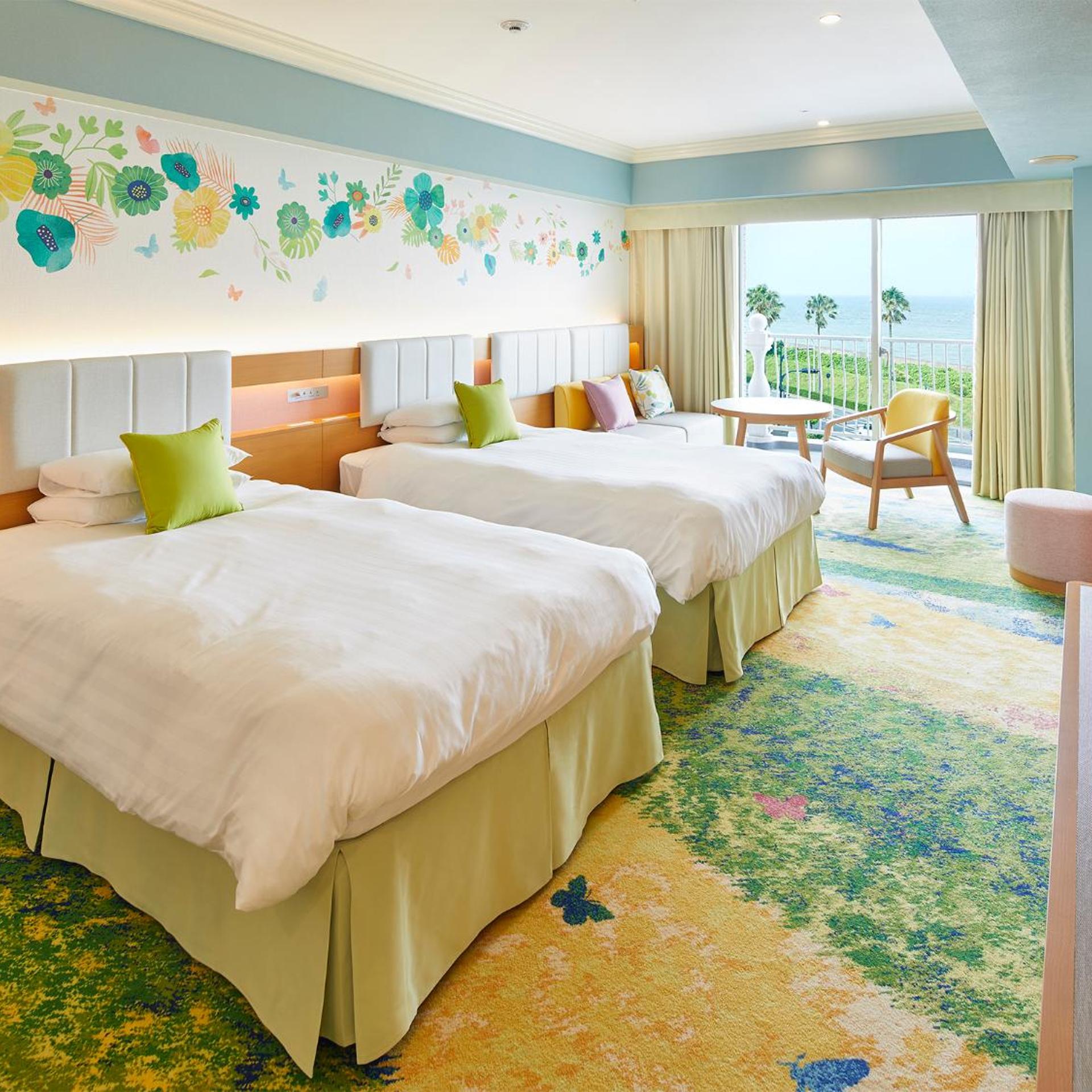Garden, Deluxe, Twin Beds, Bay View