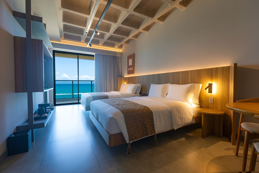 Sea, Standard, Quadruple, 2 Queen Beds