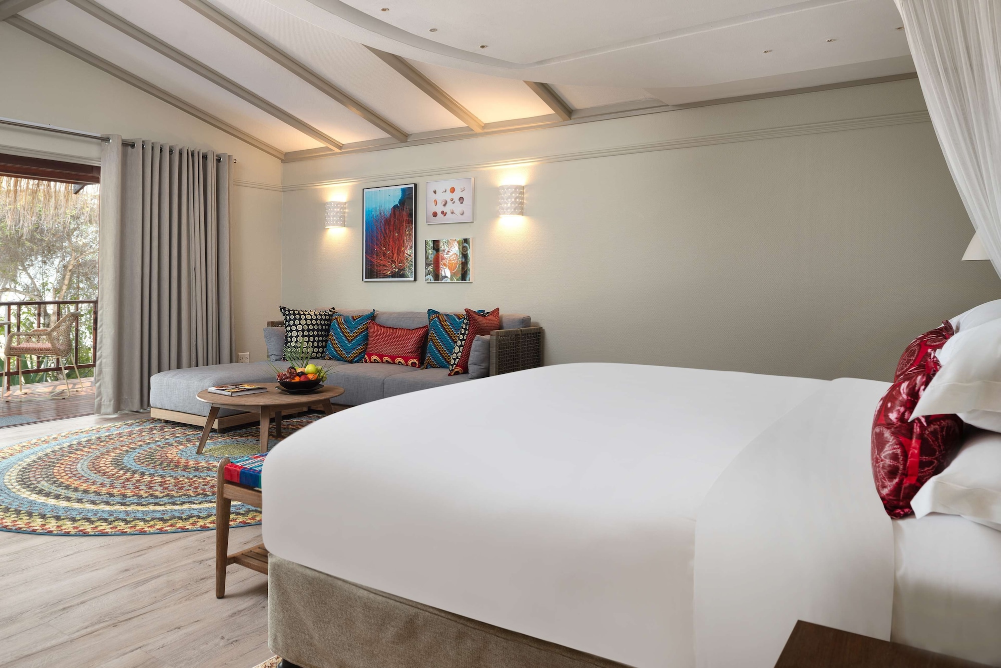Beach Pool, Villa, King Bed