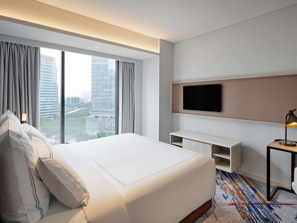 2 Bedrooms, Signature, Swiss, Apartment, 2 Double Beds، Swissotel Living Jakarta Mega Kuningan 2/8