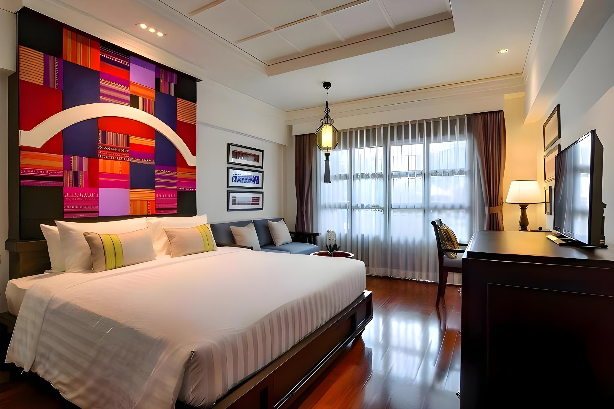 Romantic, Lanna, Deluxe, Double Bed