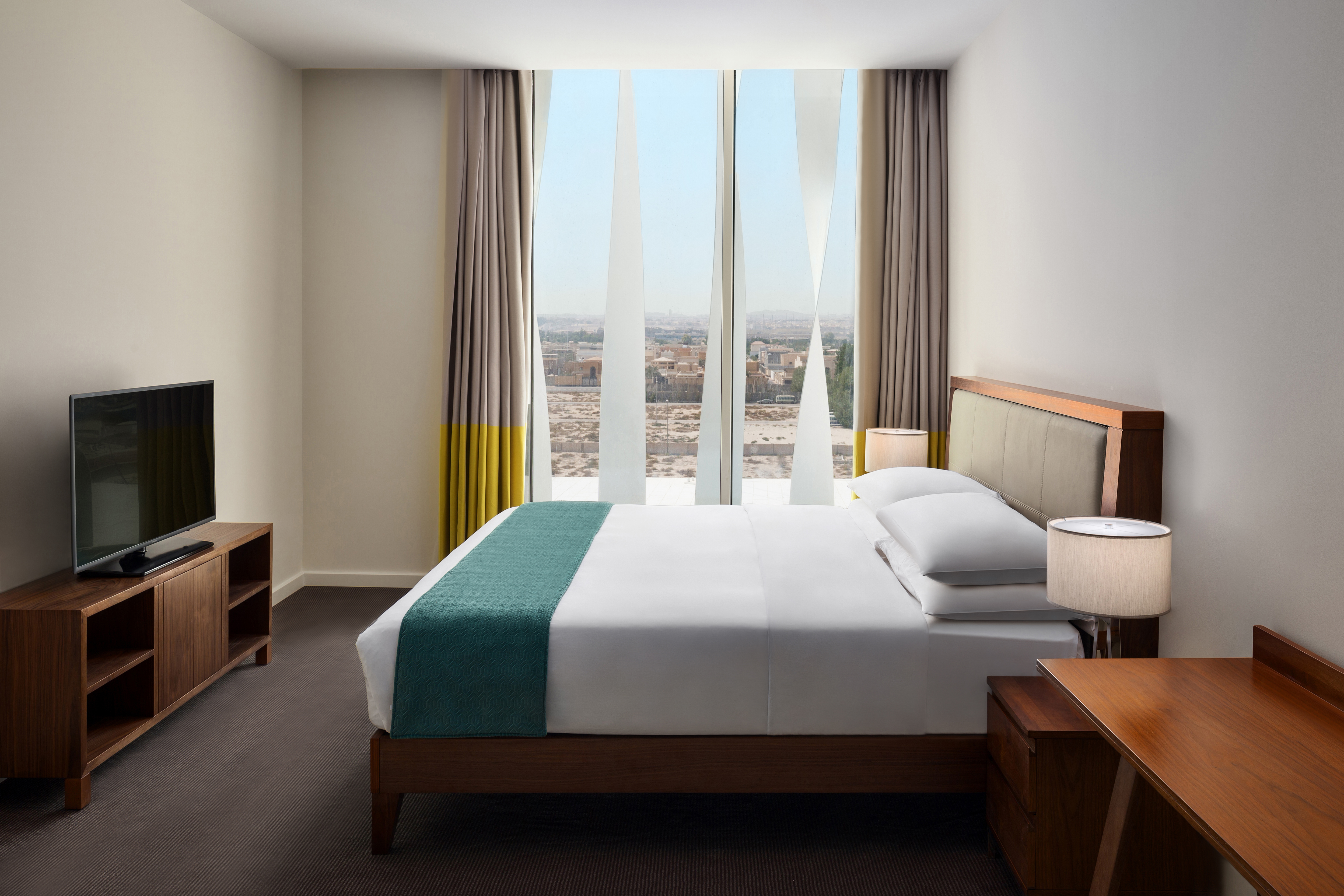 جناح بسرير مزدوج بإطلالة على المدينة بغرفة نوم واحدة، ستايبريدج سويتس الخبر(Staybridge Suites Al Khobar) 2/8