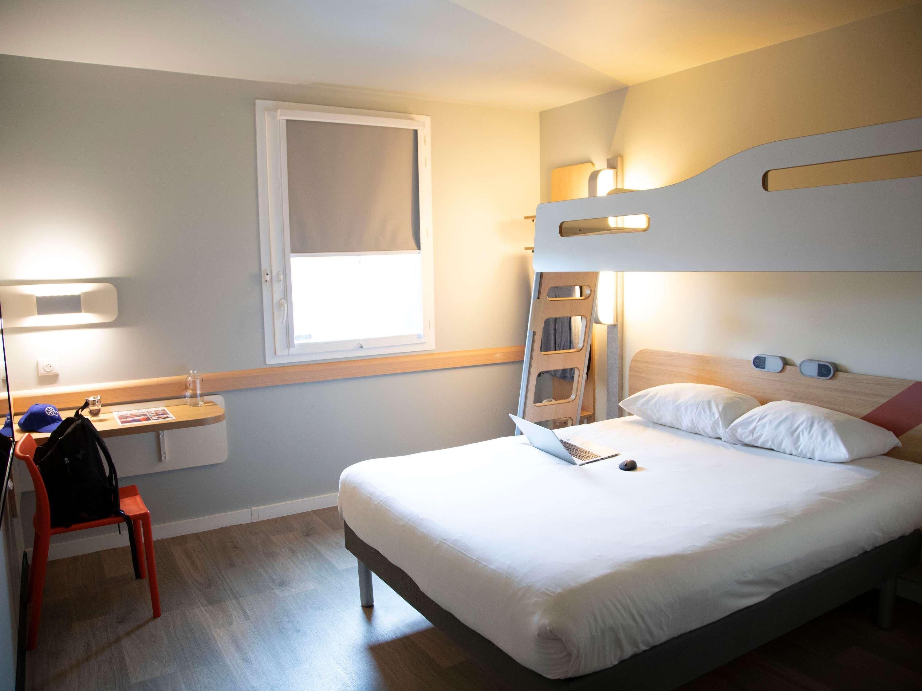 غرفة ثلاثية بسرير بطابقين، Ibis Budget Saint Quentin En Yvelines Velodrome 3/5