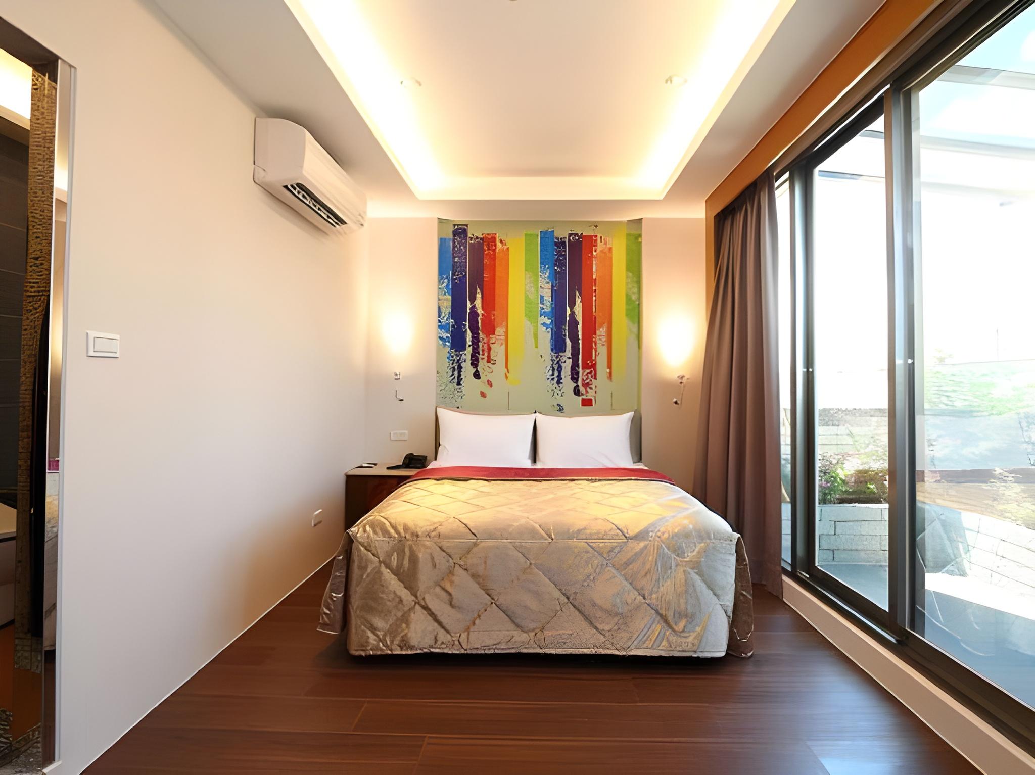 غرفة ديلوكس بشرفة، Yuhao Hotel Hsinchu 2/3