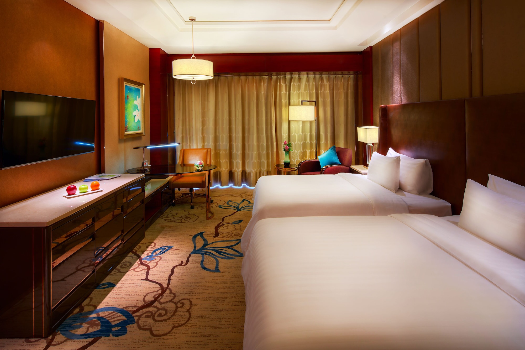 غرفة بزنس بسريرين منفصلين، SANDING NEW CENTURY GRAND HOTEL YIWU 3/4