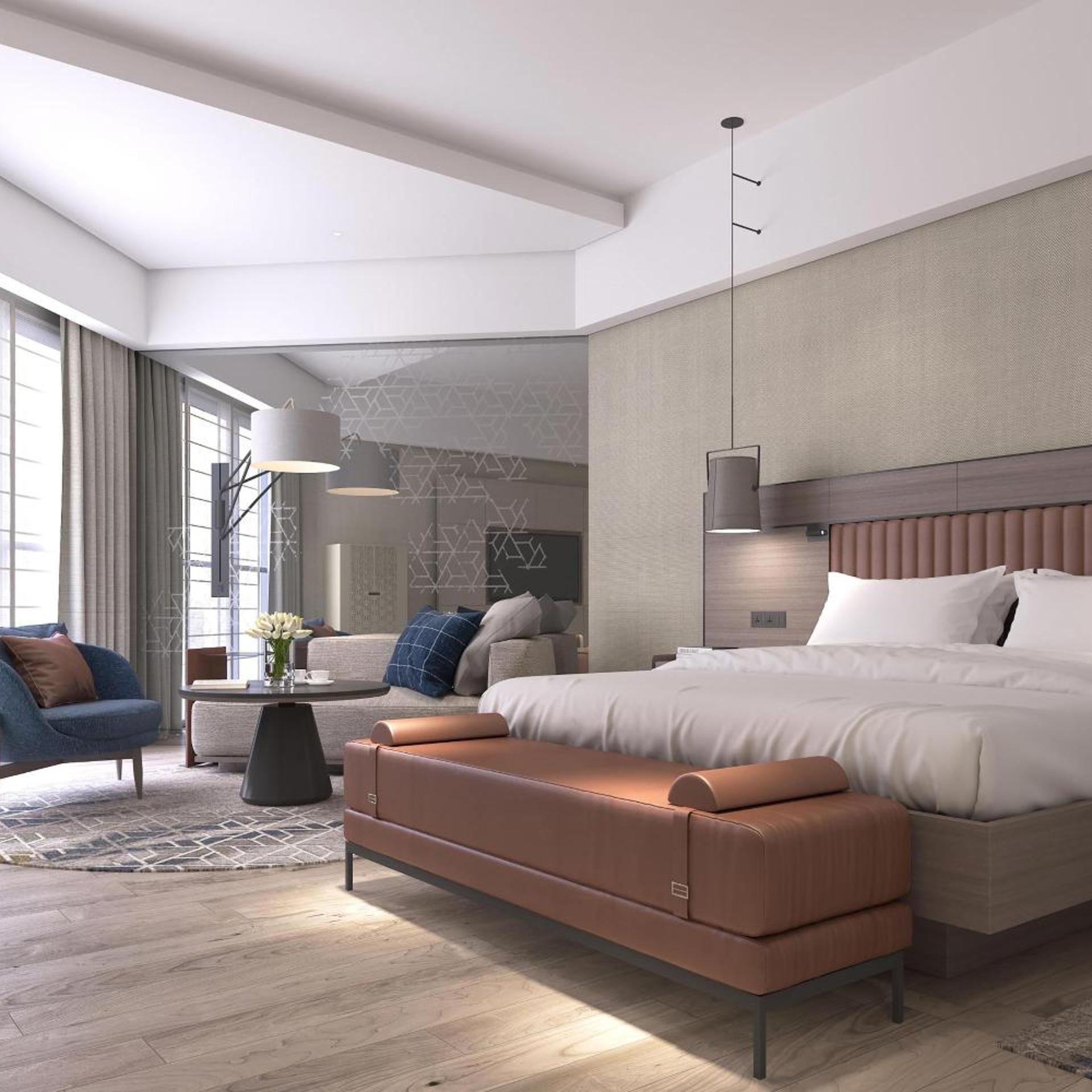 Club, Guest Room, King Bed, Sea View, Club Lounge Access
