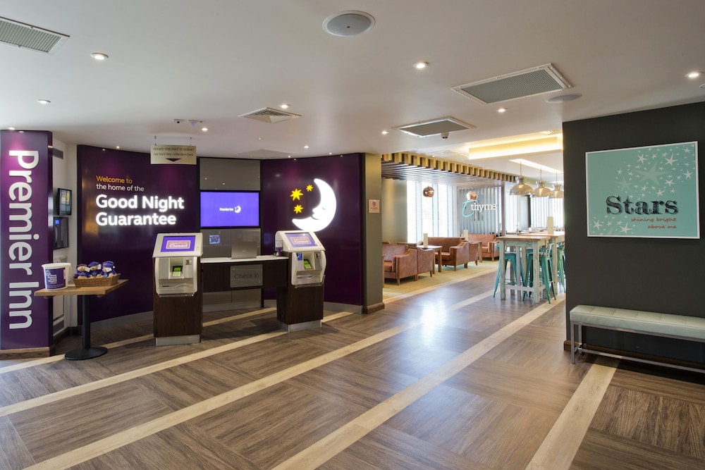 Lobby at Premier Inn Bedford Town Centre (Riverside), BEDFORD