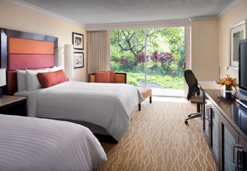 Room, Double Bed, Garden View