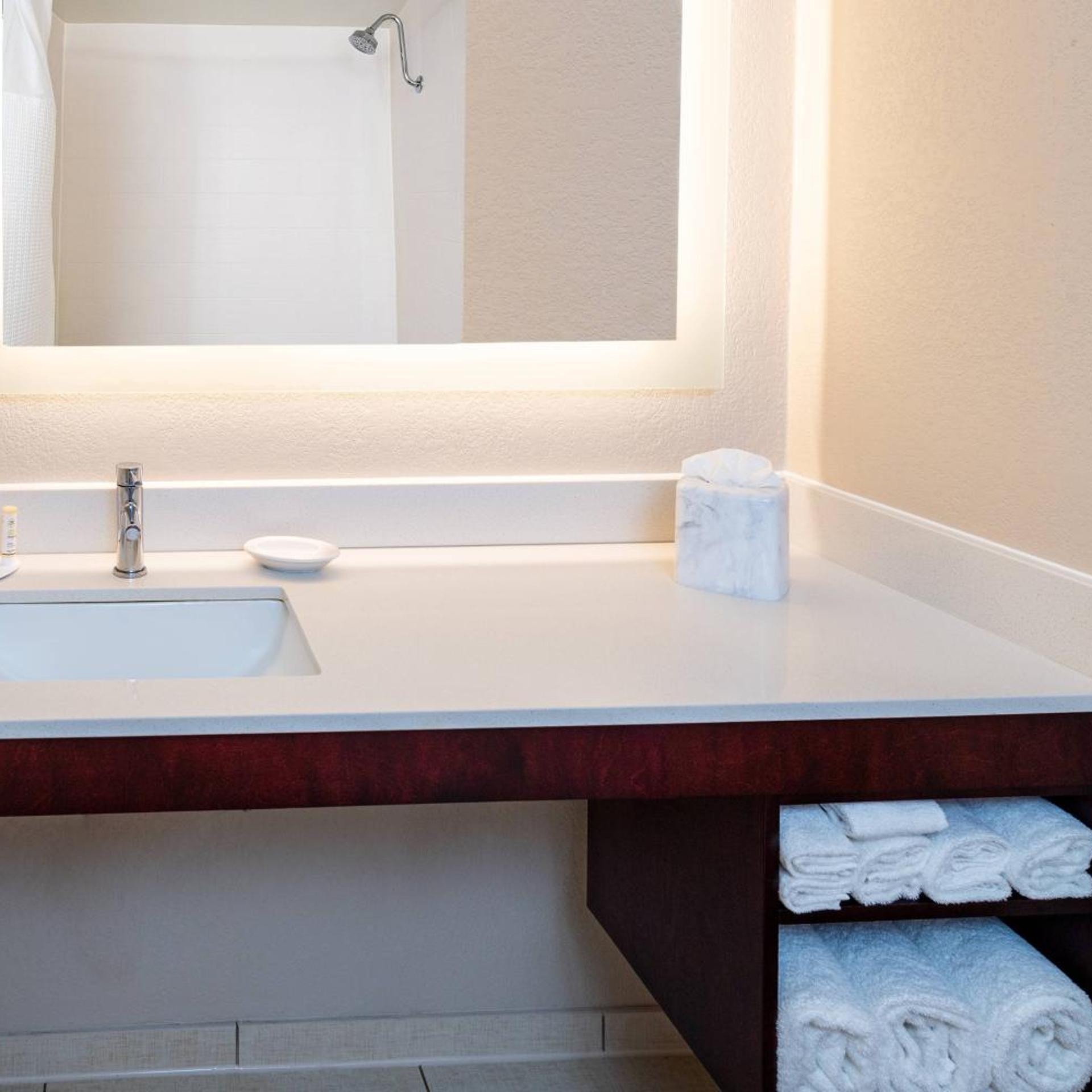 جناح بسرير كينج مع سرير سحّاب إضافي مع أريكة لذوي الإعاقة، Springhill Suites Houston Medical Center Nrg Park 2/3