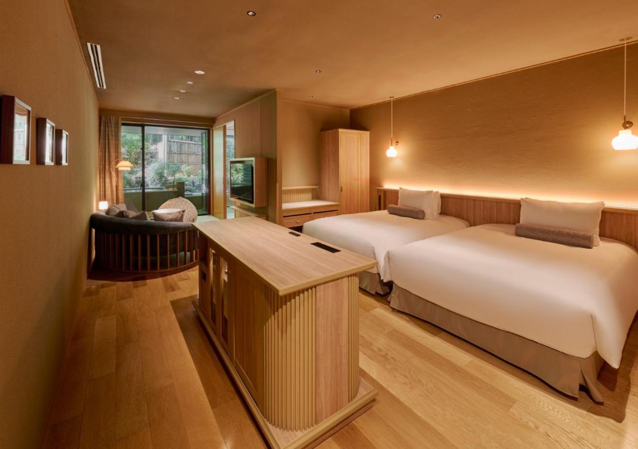 Suite, Twin Beds, Outdoor Bath