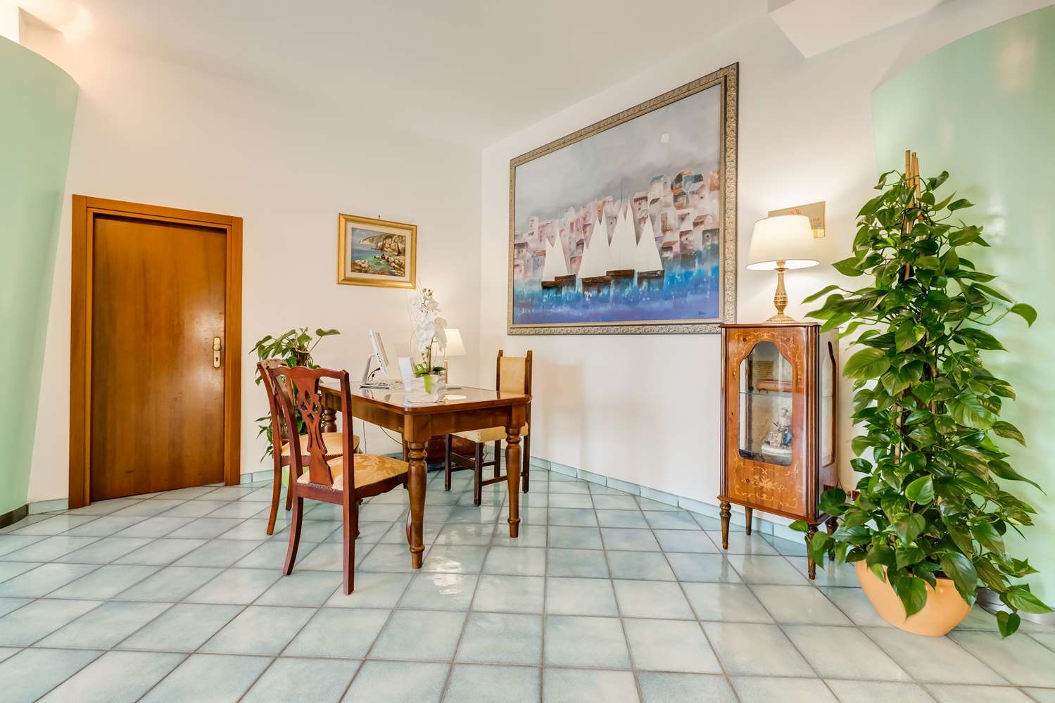 Lobby at Best Western Hotel La Solara, SORRENTO