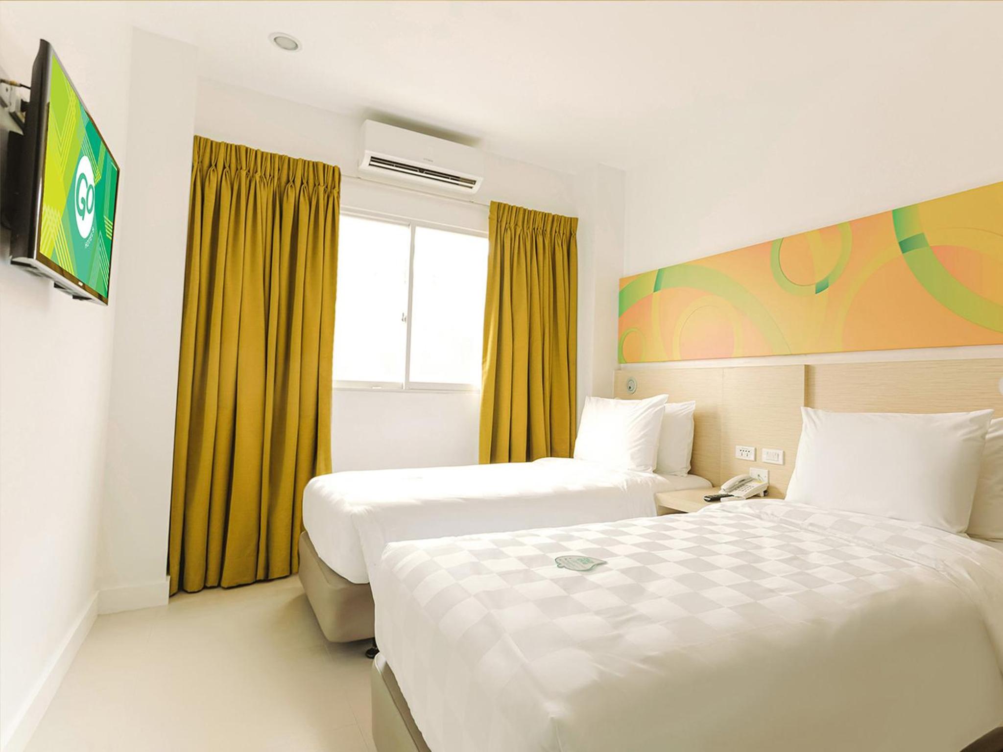 غرفة بسريرين منفصلين، Go Hotels North Edsa 3/7