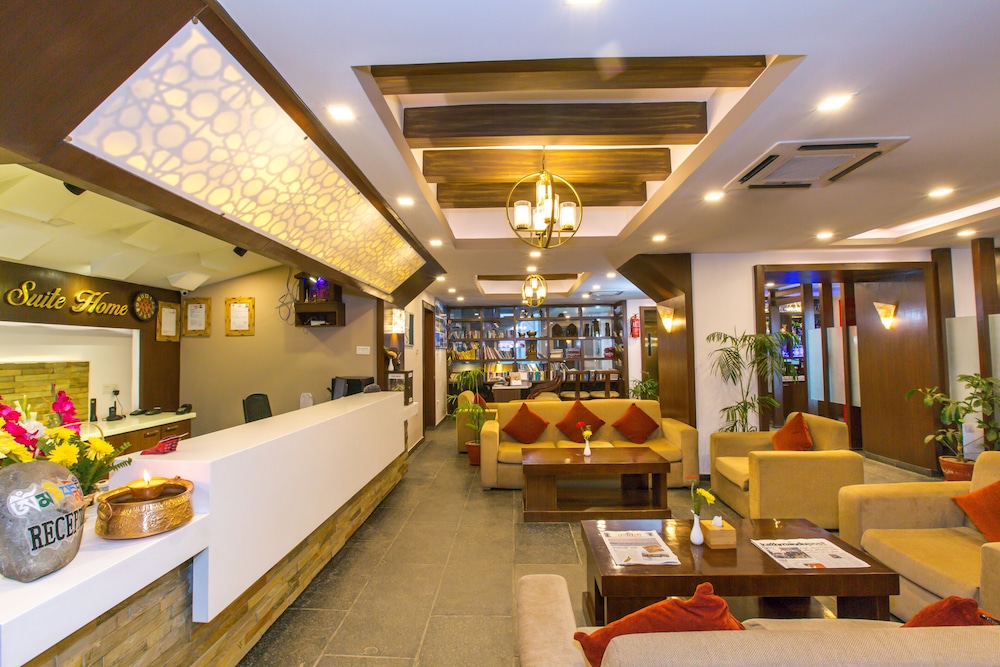 Lobby at Kathmandu Suite Home, KATHMANDU