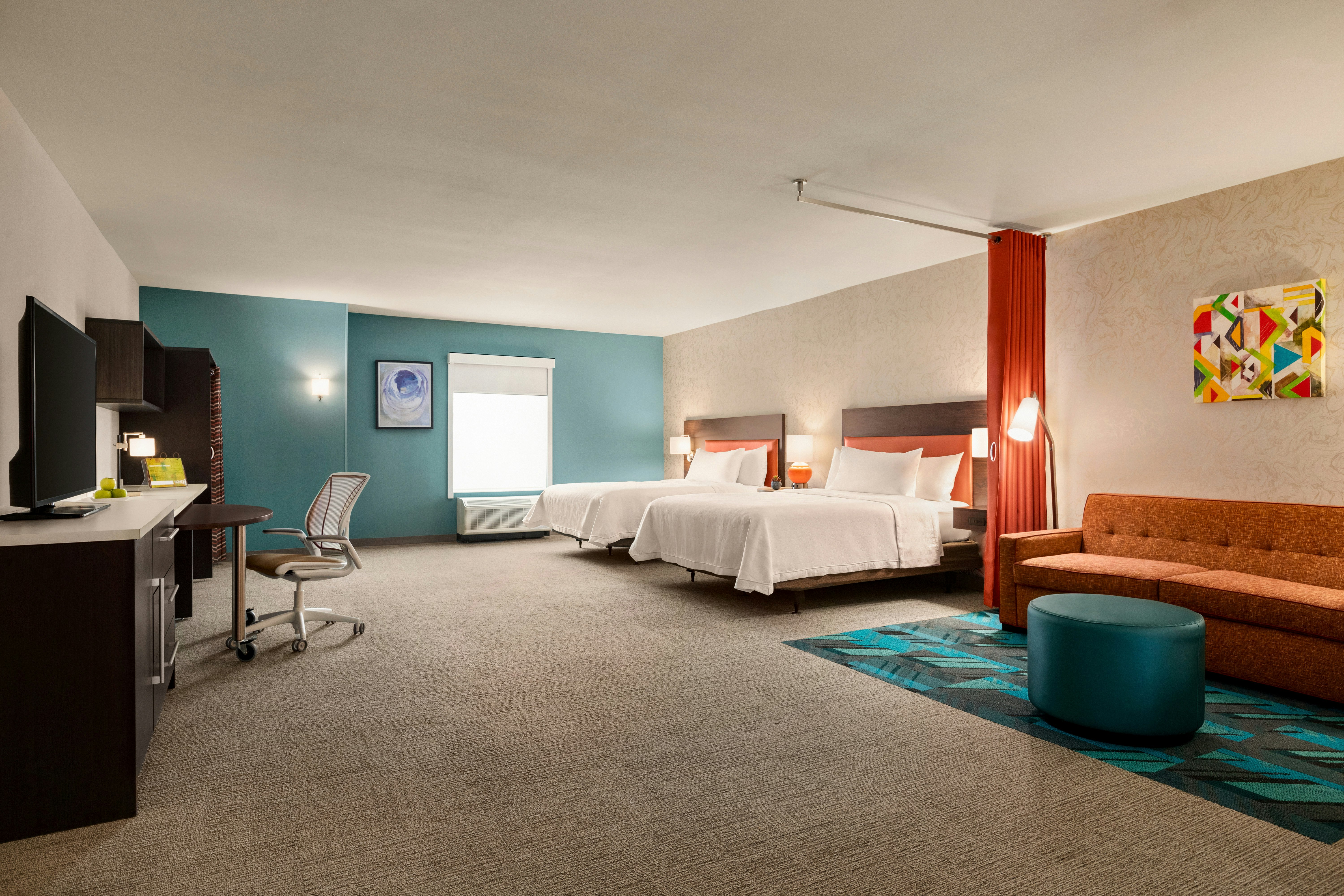 STUDIO, 2 QUEEN BEDS, ACCESSIBLE
