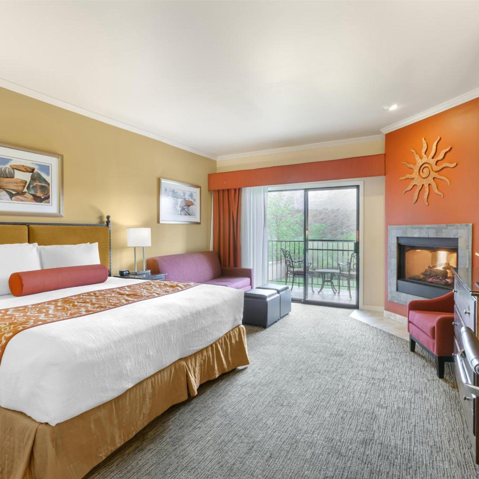 Room, King Bed, Sofa