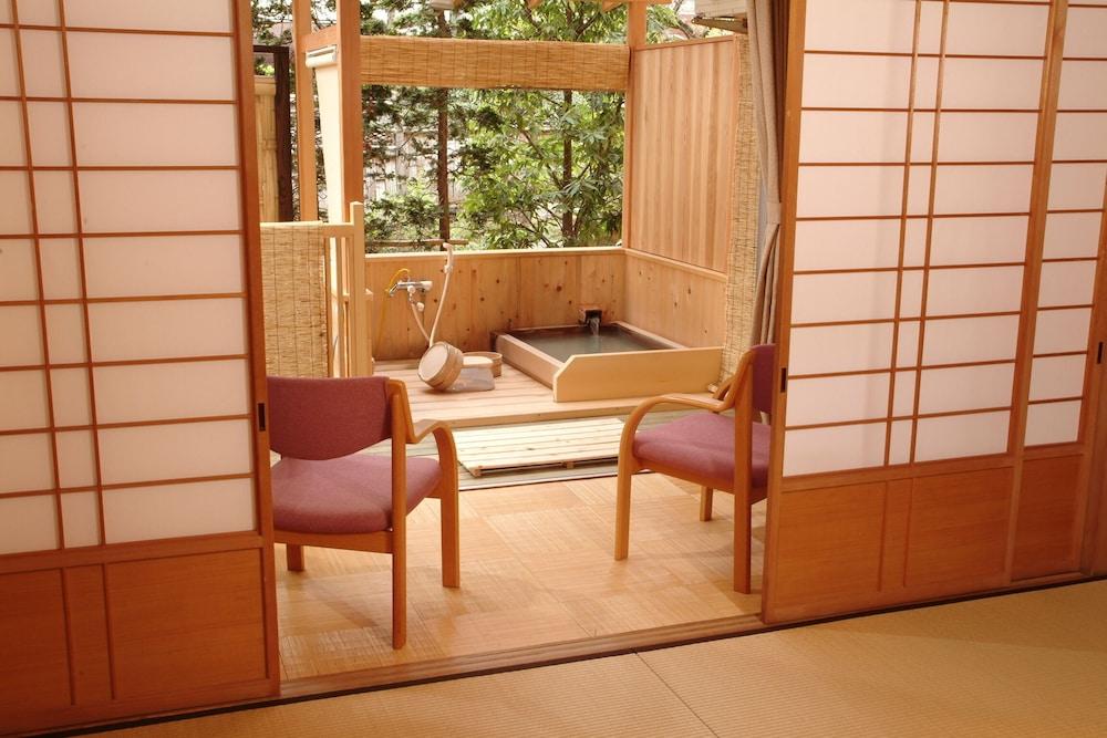 Japanese, Outdoor Bath, Tatami