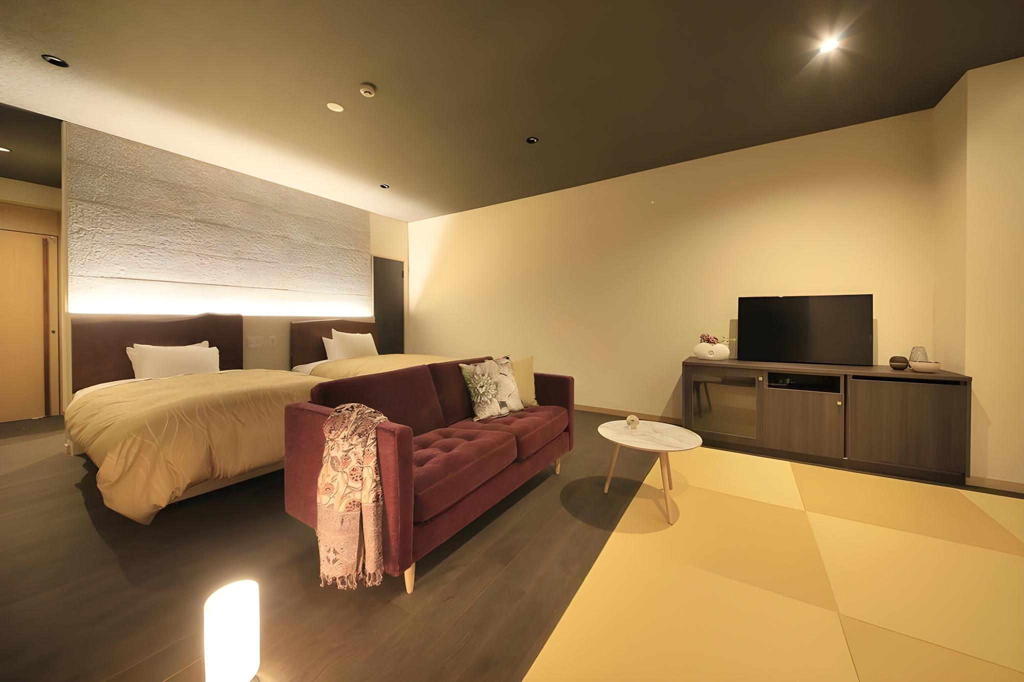 Japanese Western, Style, Twin Beds
