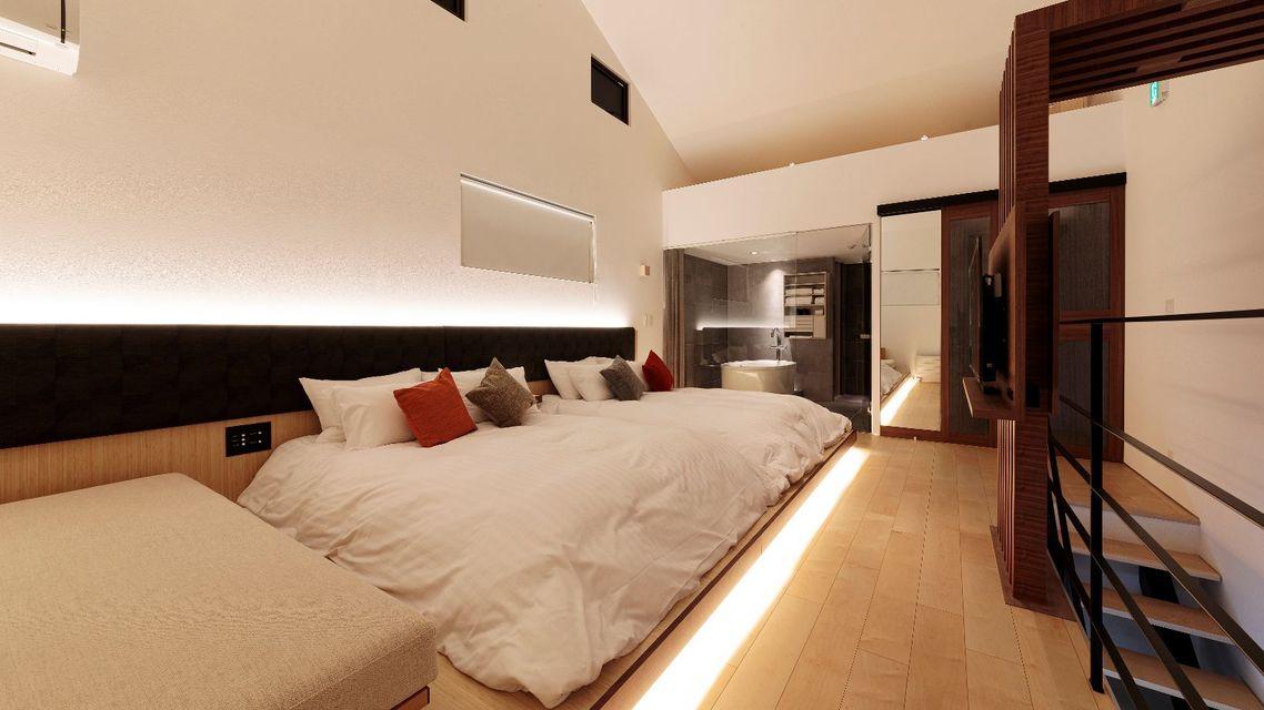 Semi Room, Standard, 2 Semi Double Beds, Sofa