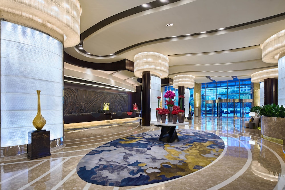 Lobby at Grand Kempinski Hotel Shanghai, SHANGHAI