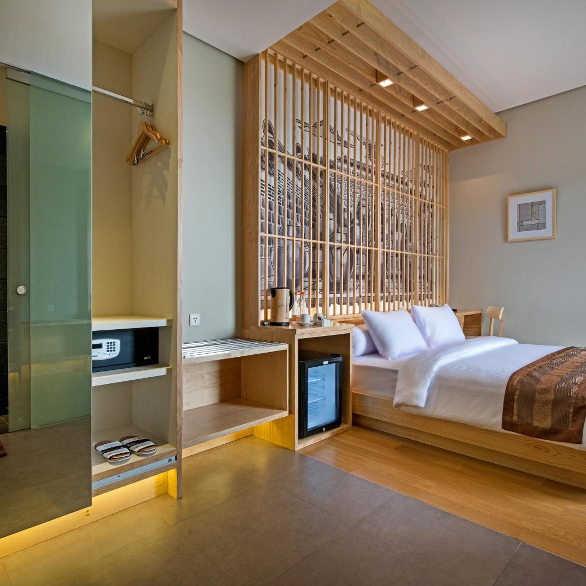 غرفة ديلوكس بسرير مزدوج بشرفة، Tama Boutique Hotel 6/10