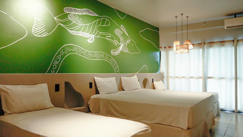 Deluxe, Quadruple, Twin Beds, King Bed, Barrudada Tropical Hotel 2/4