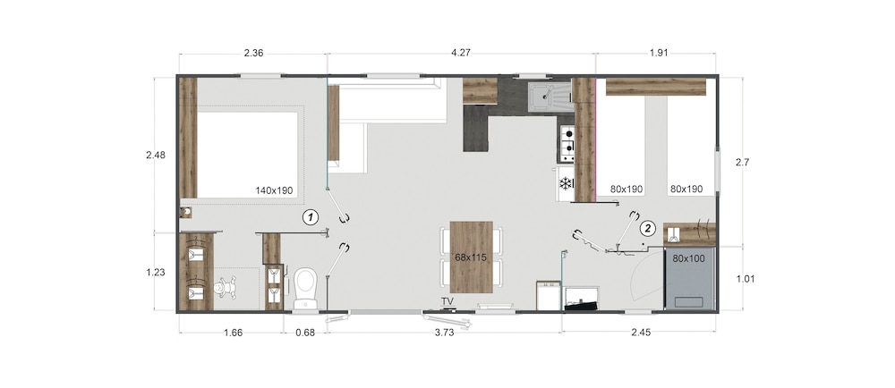 Residence Les Castors 9/75
