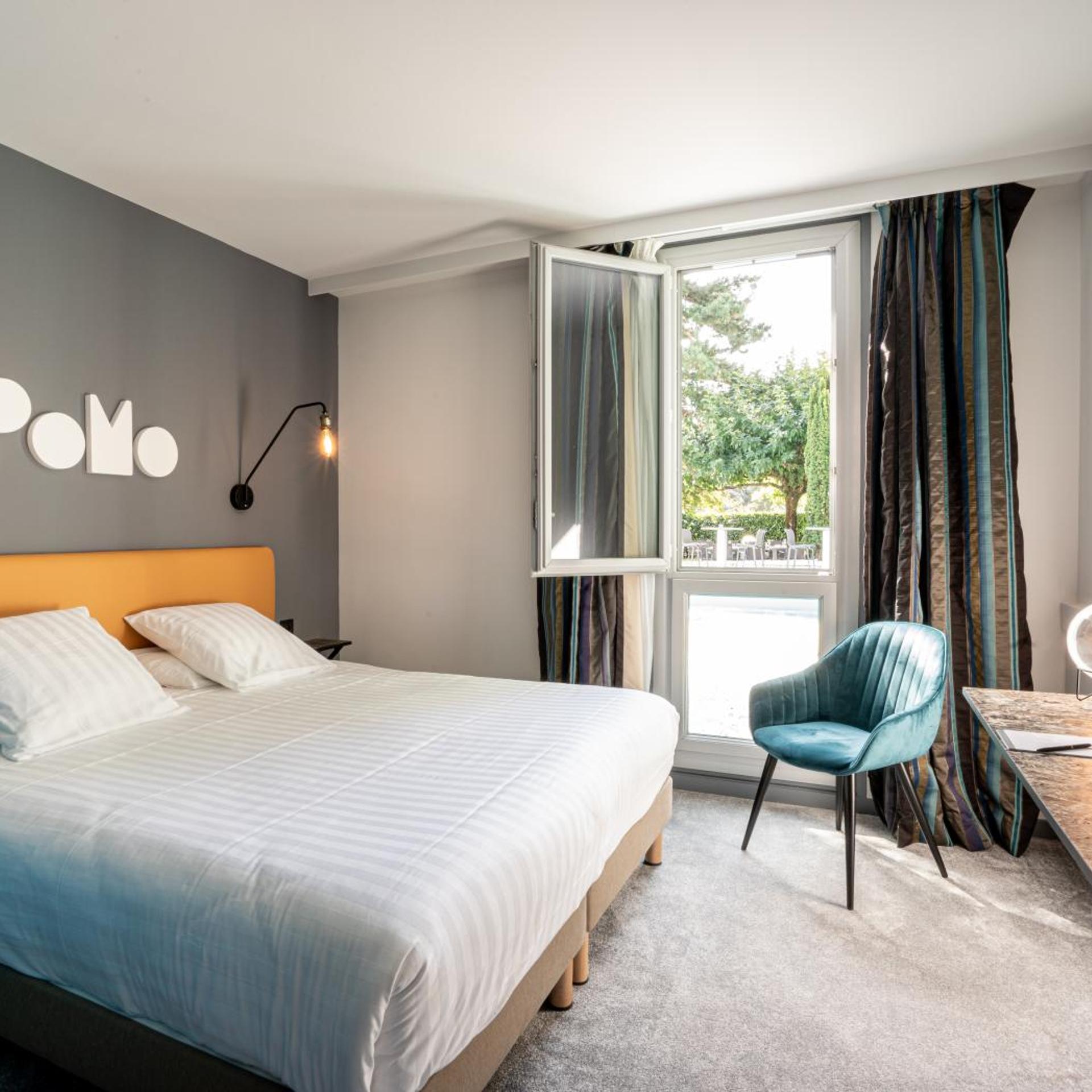 غرفة كلاسيكية بسرير مزدوج، Best Western Hotel Restaurant Dauphitel 2/10