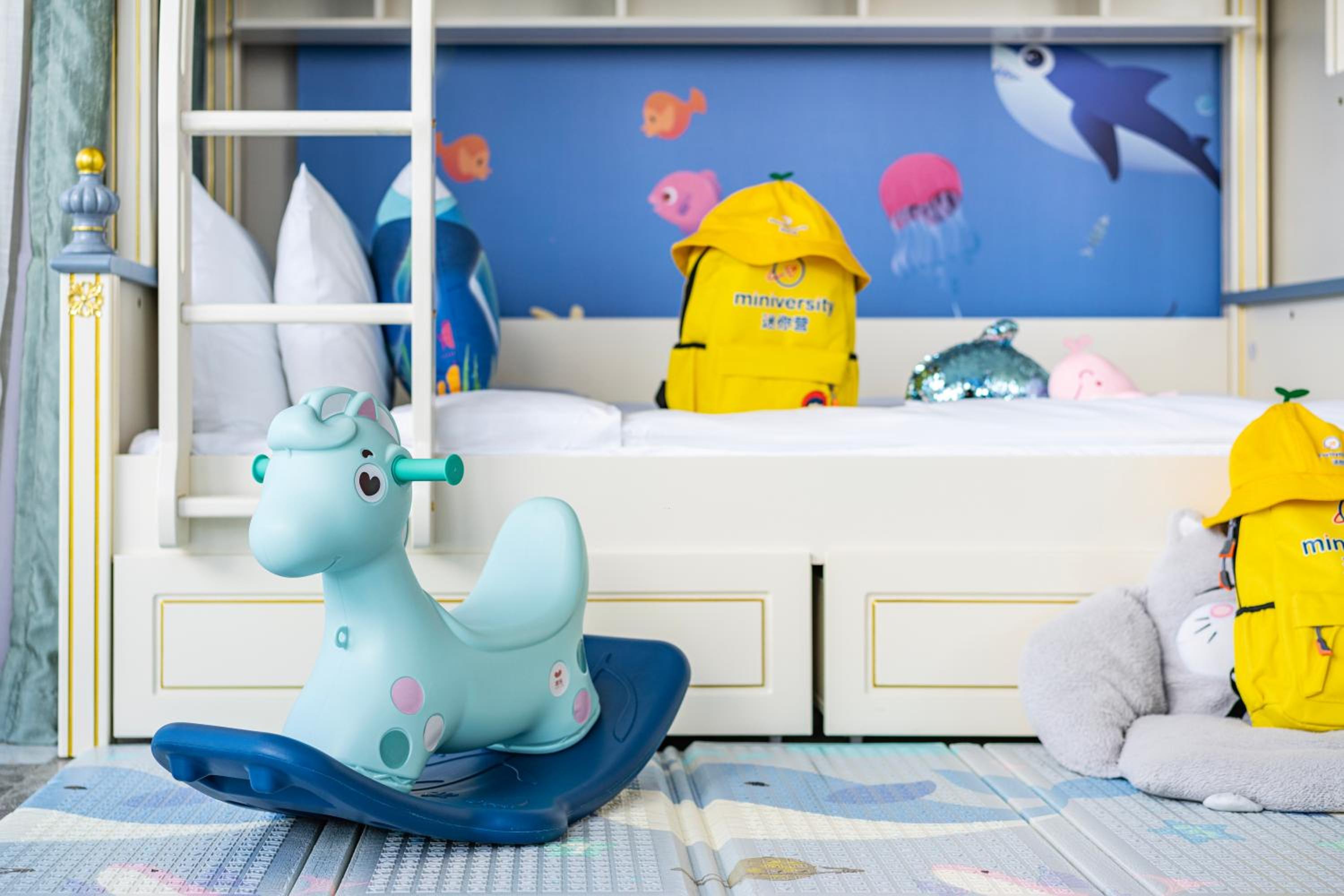 Theme, Ocean, Family, Bunk Bed